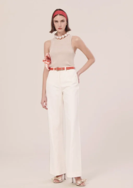 Jeans Jerome blanc en denim