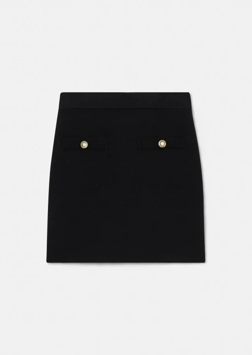 Jupe Jelka noir en maille