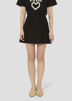 Jupe Junia noire en tweed