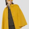 Manteau Majorelle jaune double face