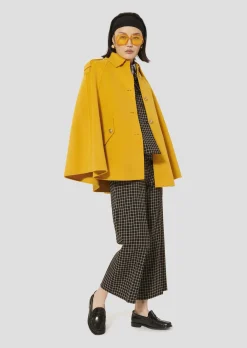 Manteau Majorelle jaune double face