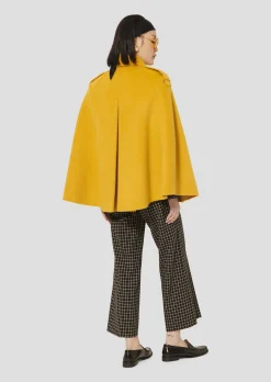 Manteau Majorelle jaune double face