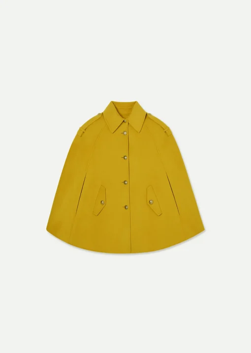 Manteau Majorelle jaune double face