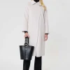Manteau Mandy écru double face