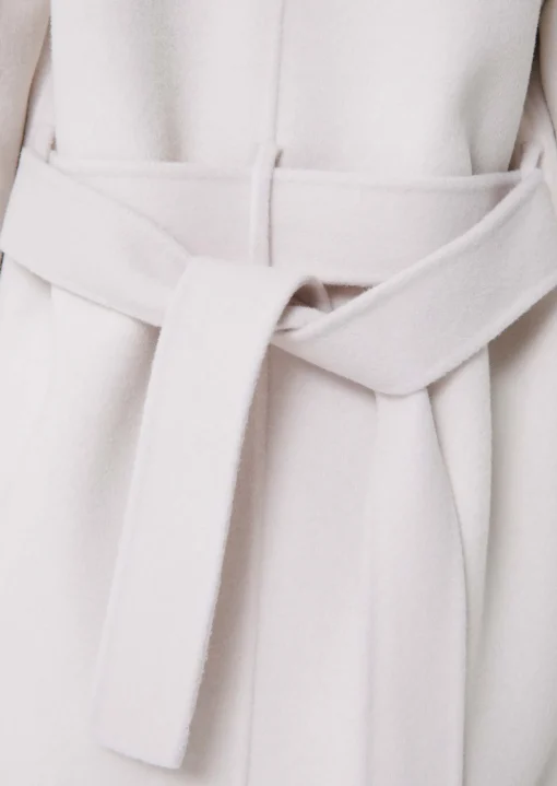 Manteau Mandy écru double face