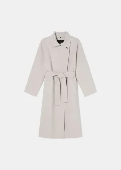 Manteau Mandy écru double face