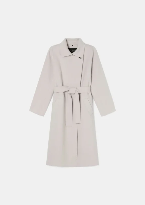Manteau Mandy écru double face