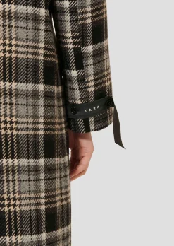 Manteau Marcel gris en tartan