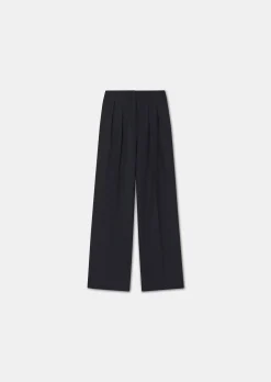 Pantalon Parigi bleu nuit en laine