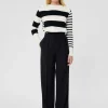 Pantalon Parigi noir en laine