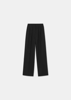 Pantalon Parigi noir en laine