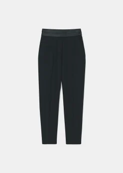 Pantalon Paul noir en laine