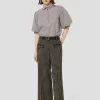 Pantalon Penelope noir à carreaux