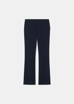 Pantalon Peyton bleu nuit en toile double