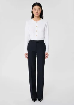 Pantalon Poupee bleu nuit en laine