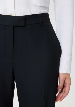 Pantalon Poupee bleu nuit en laine