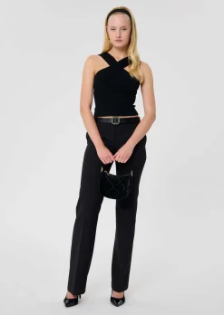 Pantalon Poupee noir en laine