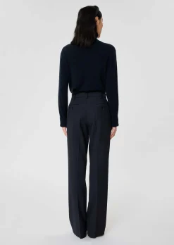 Pantalon Premier bleu nuit en laine
