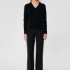 Pantalon Premier noir en laine