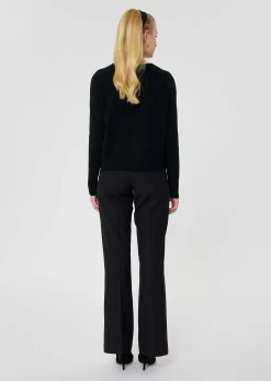 Pantalon Premier noir en laine