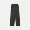 Pantalon Primero marron en flanelle