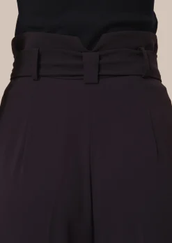 Pantalon Pyla bleu nuit en crêpe