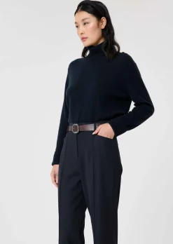 Pull Palia bleu nuit en cachemire
