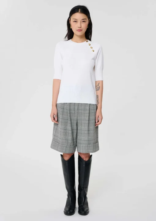 Pull Pastelle écru en laine