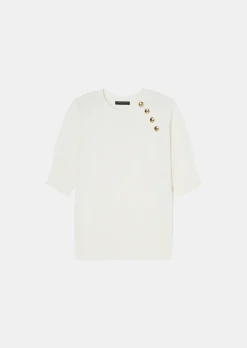 Pull Pastelle écru en laine