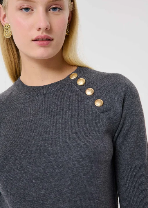 Pull Pastelle gris en laine