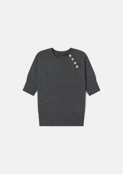 Pull Pastelle gris en laine