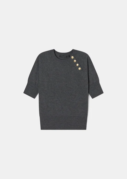 Pull Pastelle gris en laine