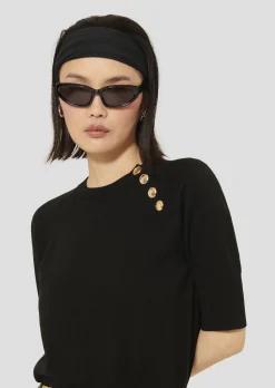 Pull Pastelle noir en laine