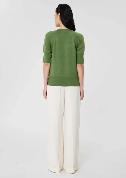 Pull Pastelle vert en laine