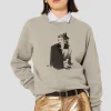 Pull Pauline gris en coton