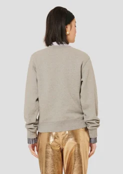 Pull Pauline gris en coton