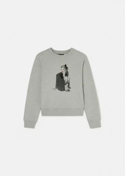 Pull Pauline gris en coton