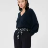 Pull Paz bleu nuit en cachemire