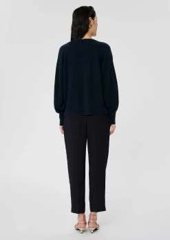 Pull Paz bleu nuit en cachemire