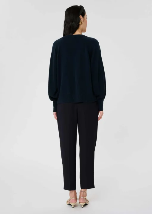 Pull Paz bleu nuit en cachemire