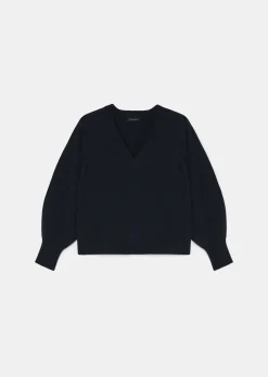 Pull Paz bleu nuit en cachemire