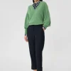 Pull Paz vert en cachemire