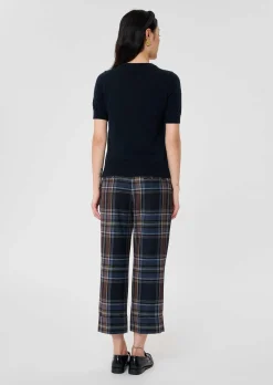 Pull Peer bleu nuit en cachemire