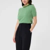 Pull Peer vert en cachemire