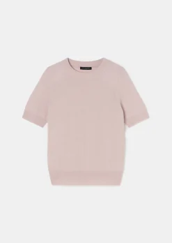 Pull Peer vieux rose en cachemire