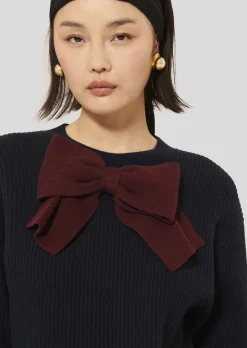 Pull Phoebe bleu nuit en laine