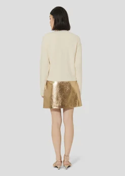 Pull Phoebe écru en laine