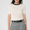 Pull Pontaven écru en laine merinos