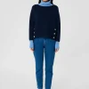 Pull Prague bleu nuit en laine
