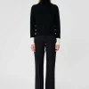 Pull Prague noir en laine